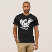 三脚カラス Tシャツ (正面フル)