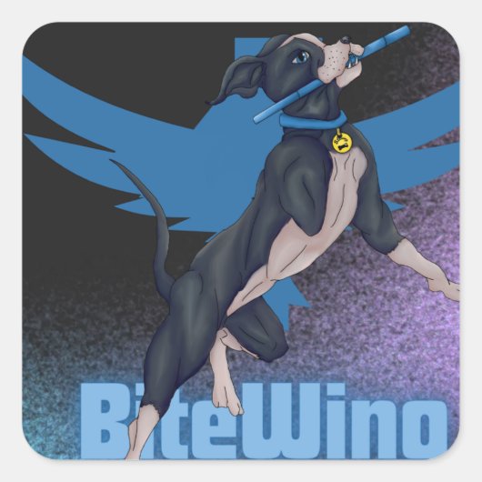 三脚ピットブル スクエアシール (正面)