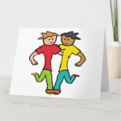 三脚競走 カード (正面)