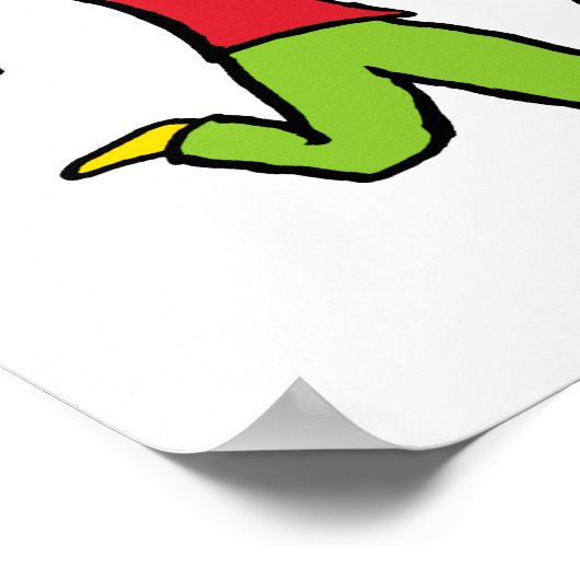 三脚競走 ポスター (角)