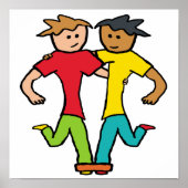 三脚競走 ポスター (正面)