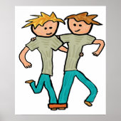 三脚競走 ポスター (正面)