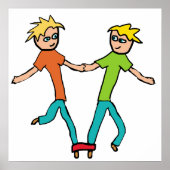 三脚競走 ポスター (正面)