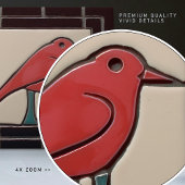 三脚鳥アールデコ新しい壁デコ タイル