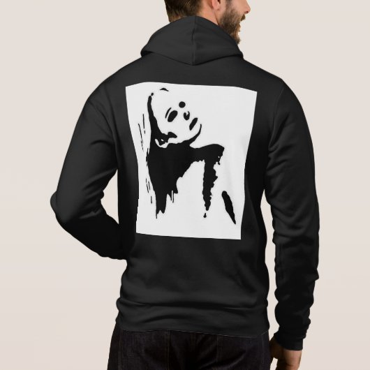 三脚 パーカ (裏面)