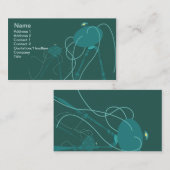 三脚-ビジネス 名刺 (正面/裏面)