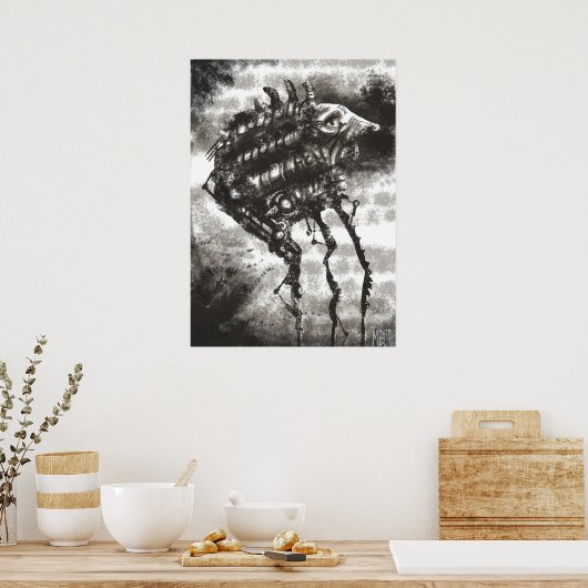 三脚 ポスター (キッチン)