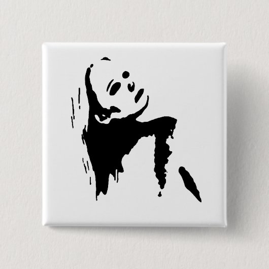 三脚 缶バッジ (正面)