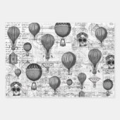 三航空気球コラージュ航空写真シート ラッピングペーパーシート (正面3)