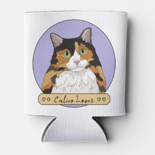 三色ねこ好き 缶クーラー