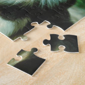 三色のコリー犬のパズル ジグソーパズル (側面)