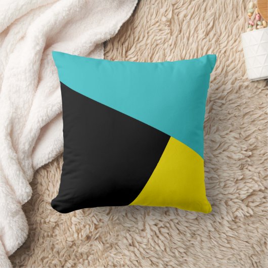 三色の枕 クッション (ブランケット)