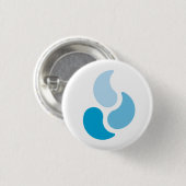 三色の炎-円形ボタン 缶バッジ (正面&裏面)