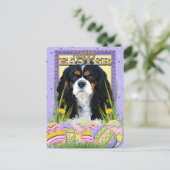 三色イースターエッグのクッキー-騎士- シーズンポストカード (スタンド正面)