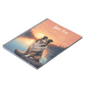 三色コリー 湖畔 ノートブック (左側)