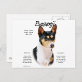 三色バセンジの歴史，バセンジについて ポストカード (正面/裏面)