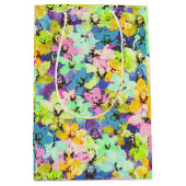 三色モザイクの蘭、 ミディアムペーパーバッグ (正面)