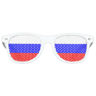 三色ロシアの |ロシア国旗 レトロサングラス