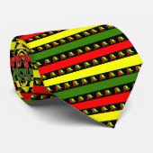 三色唐辛子ストライプ ネクタイ (ロール)
