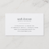 三色振りかけるドーナツ 名刺 (裏面)