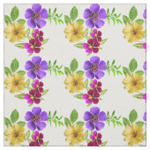 三色花織物 ファブリック (見本)