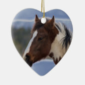 三色馬 セラミックオーナメント (右)