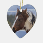 三色馬 セラミックオーナメント (左)