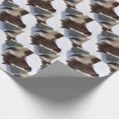 三色馬 ラッピングペーパー (角)