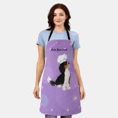 三色騎士 エプロン (着用した状態)