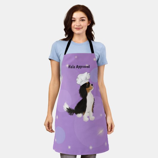 三色騎士 エプロン (着用した状態)