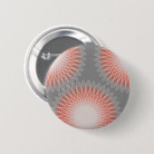 三花抽象芸術 缶バッジ (正面&裏面)