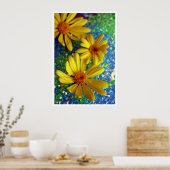 三花 ポスター (キッチン)