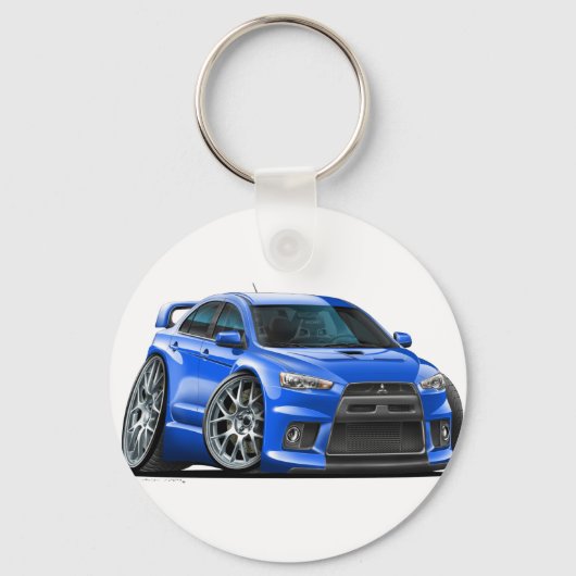 三菱エボブルーカー キーホルダー (正面)