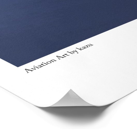 三菱キ–46 "ダイナ" 百司令部偵察機 "新司偵" ポスター (角)