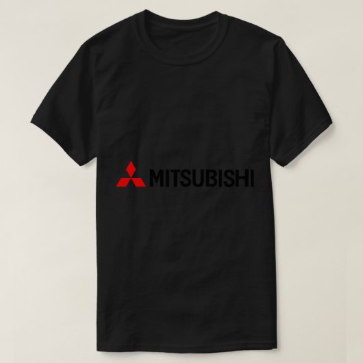 三菱ロゴシール Tシャツ (デザイン正面)