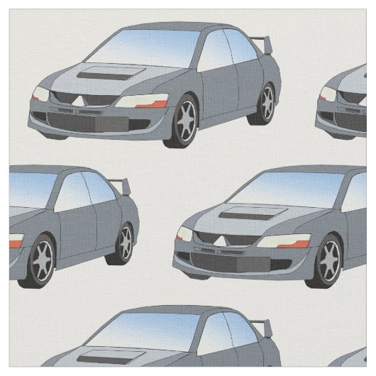 三菱槍騎兵の進化の生地 ファブリック (クローズアップ)