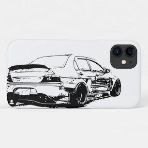三菱進化ベクトル画像 iPhone 11 ケース