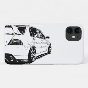 三菱進化ベクトル画像 iPhone 11 ケース