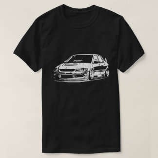 三菱進化ベクトル画像 Tシャツ