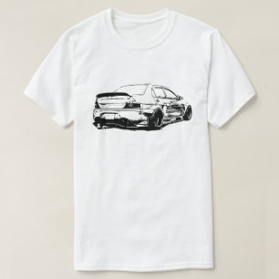 三菱進化Evo 9ベクトルimageMitsubis Tシャツ