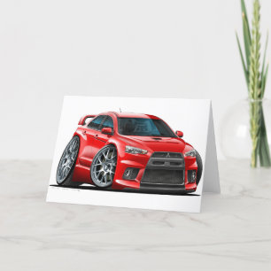 三菱Evo赤車 カード