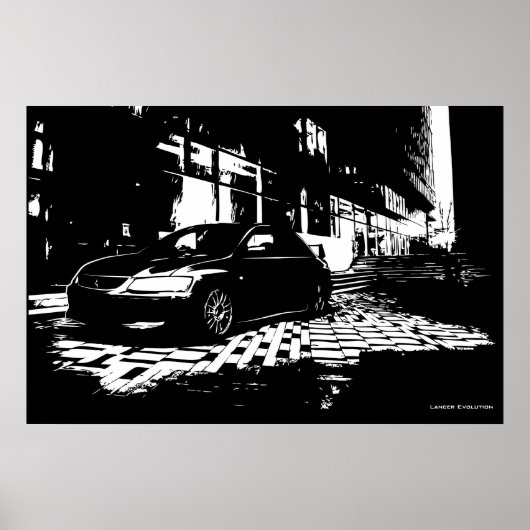 三菱EVO 9 ポスター (正面)