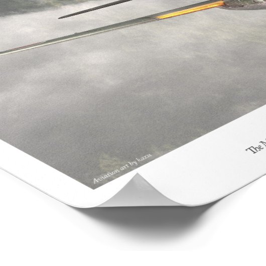 三菱G4M ポスター (角)