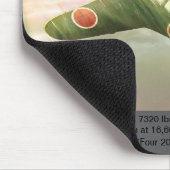 三菱J2M3雷電機搭載機 マウスパッド (コーナー)