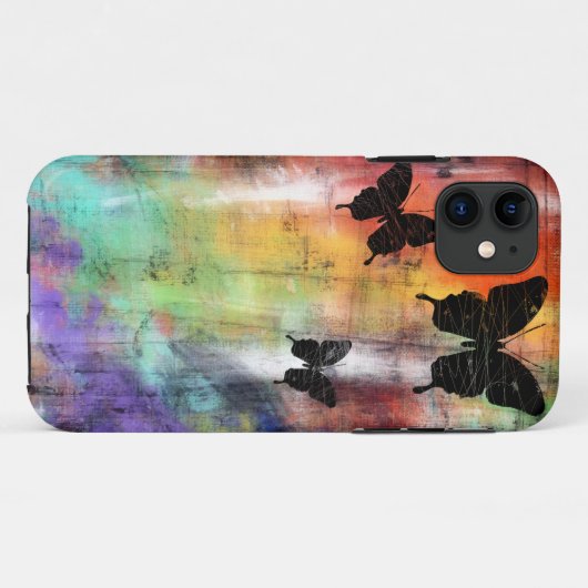 三蝶 Case-Mate iPhoneケース (裏面(横))