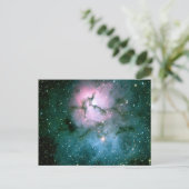 三裂の星雲はがき ポストカード (スタンド正面)