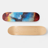 三裂星雲カラフルハッブル宇宙写真 スケートボード (横)