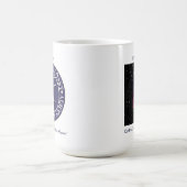 『三裂星雲』ロビン·ホワイト- 15オンスマグ コーヒーマグカップ (中央)