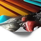 三視眼障害メーカー – Ken Gage Art ポスター (角)