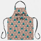 三角キルト エプロン (正面)